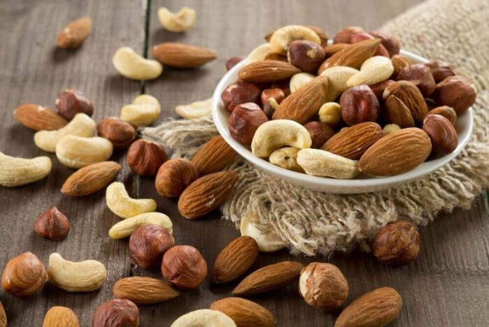 افضل انواع المكسرات 
