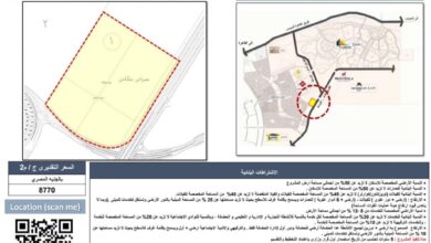 قطعة ارض 380 فدان للبيع